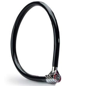 Master Lock Ocelové kombinační lanko na kolo  8631_55cm, černé
