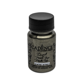 Farba akrylová Cadence D. Metalic, antracit, 50 ml