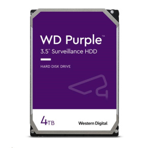 WD PURPLE WD42PURZ 4TB SATA/600 256MB cache, nízka hlučnosť, CMR WD PURPLE WD42PURZ 4TB SATA/600 256MB cache, nízka hlučnosť, CMR
