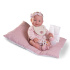 Bábika - novorodenec Mia s vankúšom,  42 cm