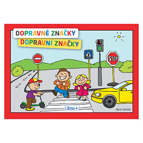 Omaľovánka A5 Litera - Dopravné značky