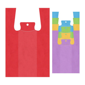 Tašky 10 kg, HDPE košieľkové 54 x 85 x 30 cm, bal. 50 ks / farebné Tašky 10 kg, HDPE košieľkové 54 x 85 x 30 cm, bal. 50 ks / farebné