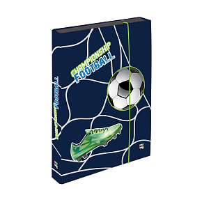 Box na zošity A5 Jumbo Futbal 2