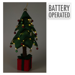 Vianočný stromček skladací 70 cm s LED osvetlením Vianočný stromček skladací 70 cm s LED osvetlením