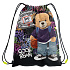 Vrecko na prezuvky s potlačou JUNIOR S8 Cool Bear - medveď