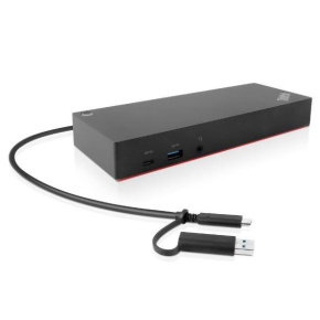 BAZAR - LENOVO dokovací stanice ThinkPad Hybrid USB-C with USB-A Dock + 135W zdroj 2018 - Poškozený obal BAZAR - LENOVO dokovací stanice ThinkPad Hybrid USB-C with USB-A Dock + 135W zdroj 2018 - Poškozený obal