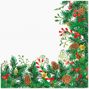 Obrúsky PAW L 33x33cm Decorative Twigs Obrúsky PAW L 33x33cm Decorative Twigs