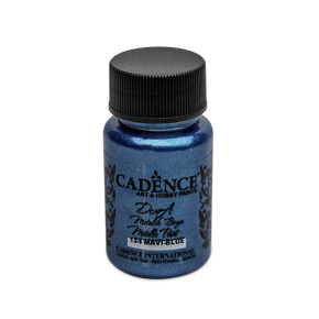 Farba akrylová Cadence D. Metalic, modrá, 50 ml