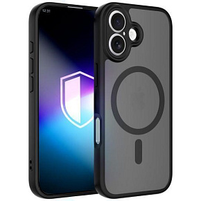 3mk ochranný kryt Misty MagCase Black pro Apple iPhone 17