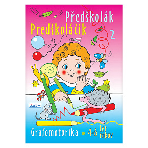 Omaľovanka náučná A4 Litera - Predškoláčik 2