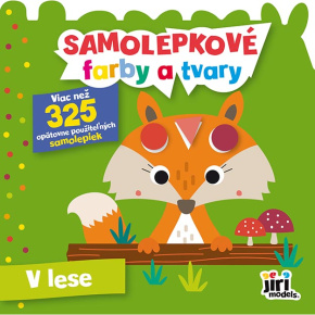 Samolepkové farby a tvary pre najmenších JM Zvieratká v lese