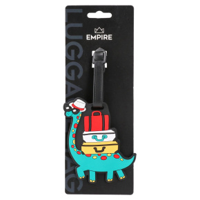 Visačka na batožinu s menovkou - Dino