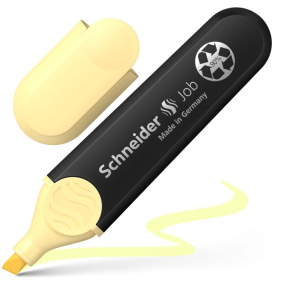 Zvýrazňovač Schneider Job pastel - žltá vanilka