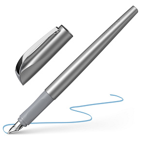 Kaligrafické plniace pero Schneider Callissima anthracite 1.5 mm - modrá náplň