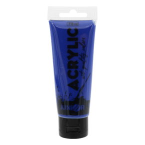 Akrylová farba JUNIOR 75 ml - modrá/blue