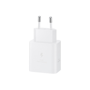 Samsung USB-C 45W Cestovní nabíječka + USB-C Datový Kabel White Samsung USB-C 45W Cestovní nabíječka + USB-C Datový Kabel White