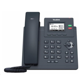 IP telefón Yealink SIP-T31G, 2,3" grafika 132x64, 2x RJ45 10/100/1000, PoE, 2x SIP, s adaptérom IP telefón Yealink SIP-T31G, 2,3" grafika 132x64, 2x RJ45 10/100/1000, PoE, 2x SIP, s adaptérom