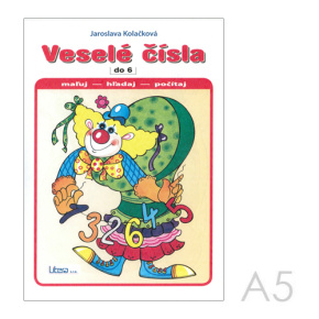 Omaľovánka A5 Litera - Veselé čísla