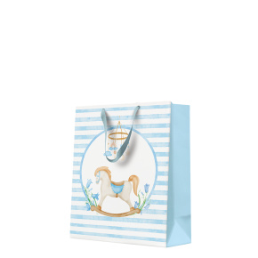 Darčeková taška medium 20x25x10 cm Pastel Dream Blue