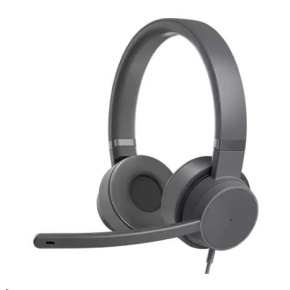 LENOVO Go Wired ANC Headset (Storm Grey)