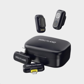 Hollyland LARK A1 Combo with USB-C RX + Lightning RX + Charging Case