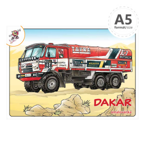 Omaľovanka A5 - Dakar Omaľovanka A5 - Dakar
