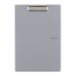 Podložka na písanie s klipom PP/A4 PASTELINI sivá