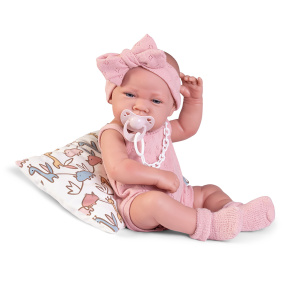 Bábika - novorodenec Lúa v ružovom pyžame, 42 cm Bábika - novorodenec Lúa v ružovom pyžame, 42 cm