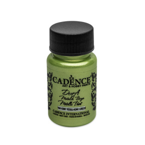 Farba akrylová Cadence D. Metalic, sv. zelená /50 ml