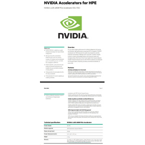 NVIDIA L40S 48GB PCIe Accelerator for HPE RENEW S2L70CR NVIDIA L40S 48GB PCIe Accelerator for HPE RENEW S2L70CR