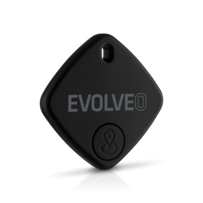 EVOLVEO TrackTag, Bluetooth lokátor s Apple Find My, černý