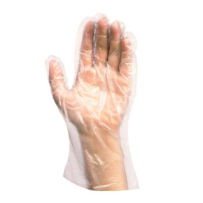 Rukavice jednorázové LDPE pre ženy, veľkosť M, (100 ks v bal.)