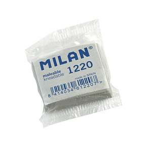 Guma plastická (tvárlivá) MILAN 1220, špeciálna na grafitové ceruzky a uhlíky
