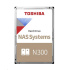 TOSHIBA HDD N300 NAS 10TB, SATA III, 7200 otáčok za minútu, 256MB cache, 3,5", BULK