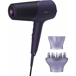 Philips Series 5000 BHD514/00 vysoušeč vlasů, fialový, 2300 W, ThermoShield, ionizační péče, 6 nastavení, Cool Shot Philips Series 5000 BHD514/00 vysoušeč vlasů, fialový, 2300 W, ThermoShield, ionizační péče, 6 nastavení, Cool Shot