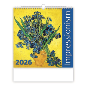Nástenný kalendár 2026 Impressionism