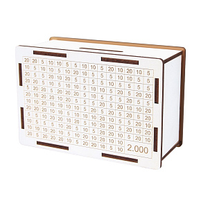 Pokladnička drevená Moneybox 2000 Pokladnička drevená Moneybox 2000