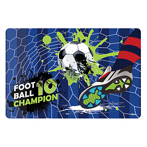 Podložka na stôl 60x40 cm Football No.10 - Futbal