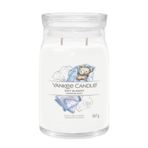 Sviečka Yankee Candle - SOFT BLANKET, veľká