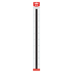Pravítko M&G 50 cm, dvojitá stupnica