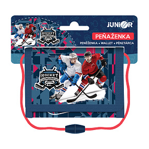 Detská textilná peňaženka JUNIOR S8 - Hokej
