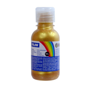 Farba temperová MILAN 125ml metalická zlatá