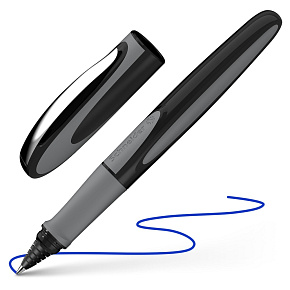 Roller bombičkový SCHNEIDER Ray Onyx - modrá náplň