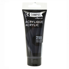 SE akryl farba Campus 120 ml Ivory Black 755