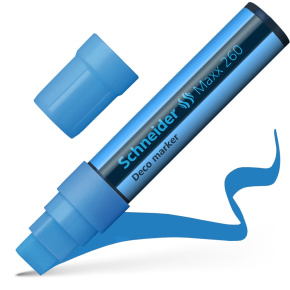Popisovač kriedový Schneider Maxx 260 - modrý