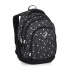 Školský batoh BagMaster SUPERNOVA 24 A - čierno-biely