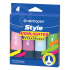Zvýrazňovač CENTROPEN 6252 Style Soft (klinový hrot 1-4,6 mm) 4 pastelové farby