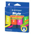 Zvýrazňovač CENTROPEN 6252 Style Soft (klinový hrot 1-4,6 mm) 4 fluo farby
