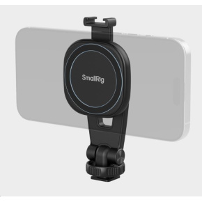 SmallRig 5283 AC-10 Attachable Phone Clamp with Cold Shoe Mount