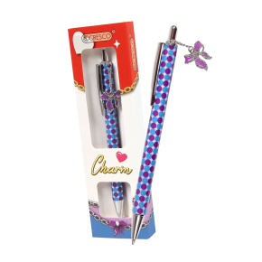 Pero guľôčkové CHARM Bow - modrá náplň Pero guľôčkové CHARM Bow - modrá náplň